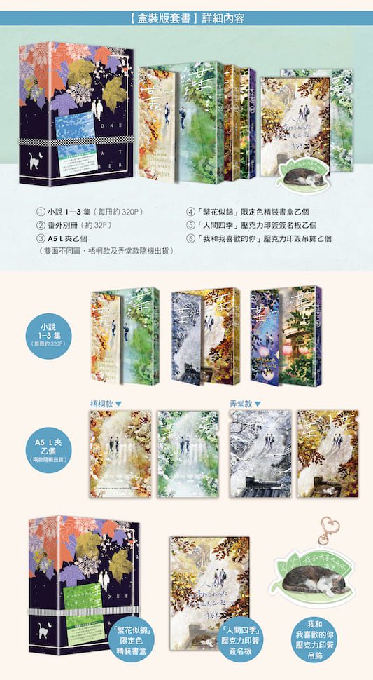 【现货/赠加固包装】某某 (横排盒装套组) | 雙透卡版 | 木苏里 | 爱呦 | 原耽 | 无删减 | BL