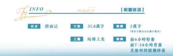 【现货/前x/赠加固包装】昼夜长川 | 特簽版 | 繁体竖排 | 控而已 | 凌云 | 原耽 | 无删减 | BL