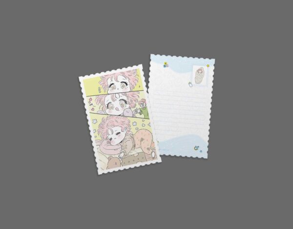 《浩植的故事》1+2+3 特裝版_【惹人憐愛】郵票造型明信片(安美) 【現貨/赠加固包装】浩植的故事 | 綠彩 | 平心 | 韩漫 | BL