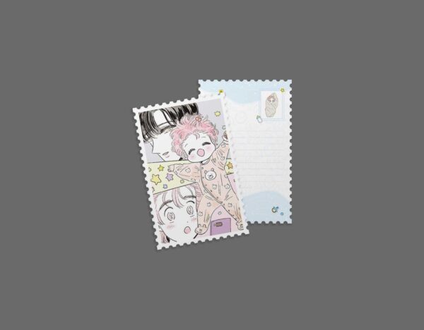 《浩植的故事》1+2+3 特裝版_【活力滿滿】郵票造型明信片(展場) 【現貨/赠加固包装】浩植的故事 | 綠彩 | 平心 | 韩漫 | BL