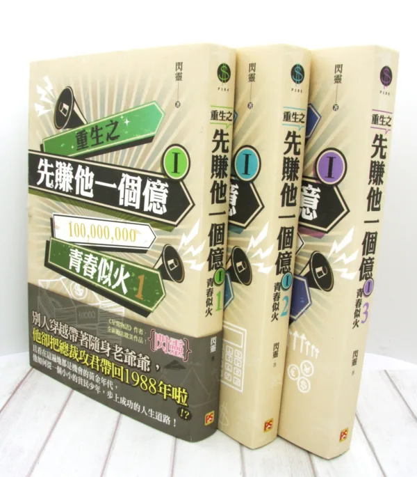 【現貨/赠加固包装】重生之先賺他一個億 | 重生之先赚他一个亿 | 豎排 | 閃靈 | 平心 | 原耽 | 无删减 | BL