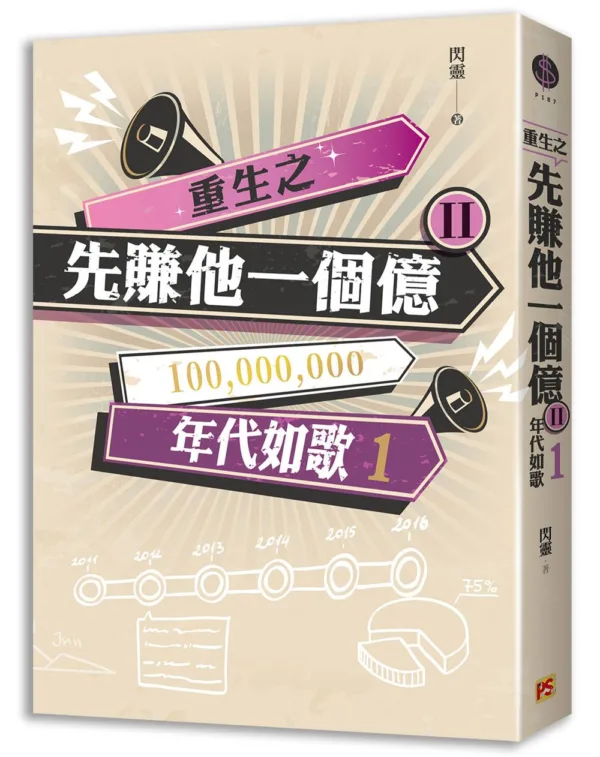 【現貨/赠加固包装】重生之先賺他一個億 | 重生之先赚他一个亿 | 豎排 | 閃靈 | 平心 | 原耽 | 无删减 | BL