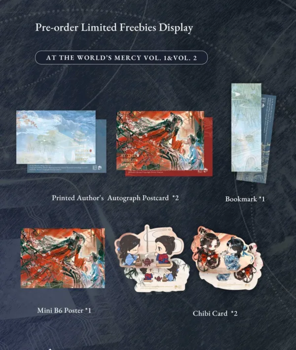 【預售/赠加固包装】我為魚肉1-2 | 我为鱼肉1-2 | At the World's Mercy Vol. 1-2 | 英文版 | 寧遠 | Rosmei | GL | 不可合并其他品项书籍下单