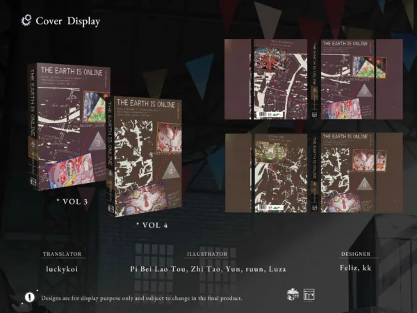 【預售/赠加固包装】地球上線3-4 | 地球上线3-4 | The Earth Is Online Vol. 3-4 | 英文版 | 莫晨歡 | Rosmei | 原耽 | BL