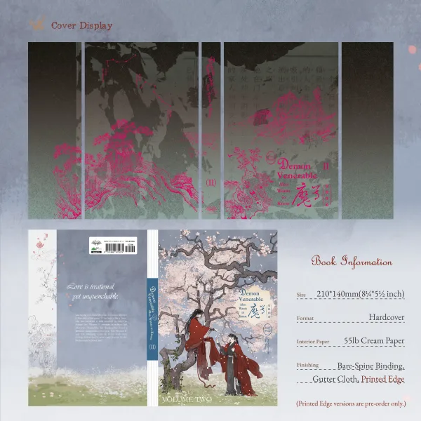【預售/赠加固包装/0602止】Demon Venerable Also Wants to Know  (Vol. 2) | 魔尊也想知道 (Vol. 2) | 英文版 | 青色羽翼 | HaiTang(海棠英文) | 原耽 | 不可合并其他品项书籍下单